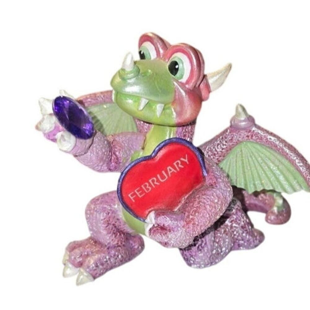 Franklin Mint Mood Dragon of the Month Limited Edition Sweetie February #CPO1692